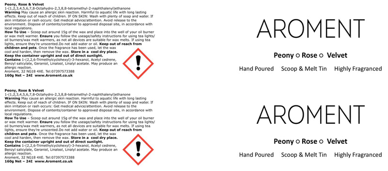 Peony, Rose & Velvet