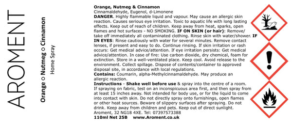 Orange, Nutmeg & Cinnamon - AROMENT