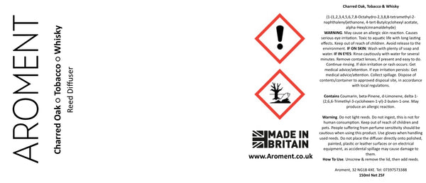 (Copy) Charred Oak, Tobacco & Whisky - AROMENT