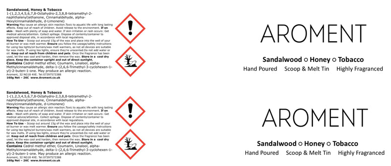 Sandalwood, Honey & Tobacco
