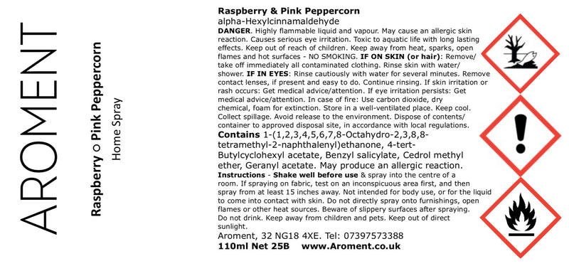 Raspberry & Pink Peppercorn