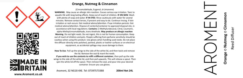 SALE - Reed Diffusers - Metal Design - AROMENT