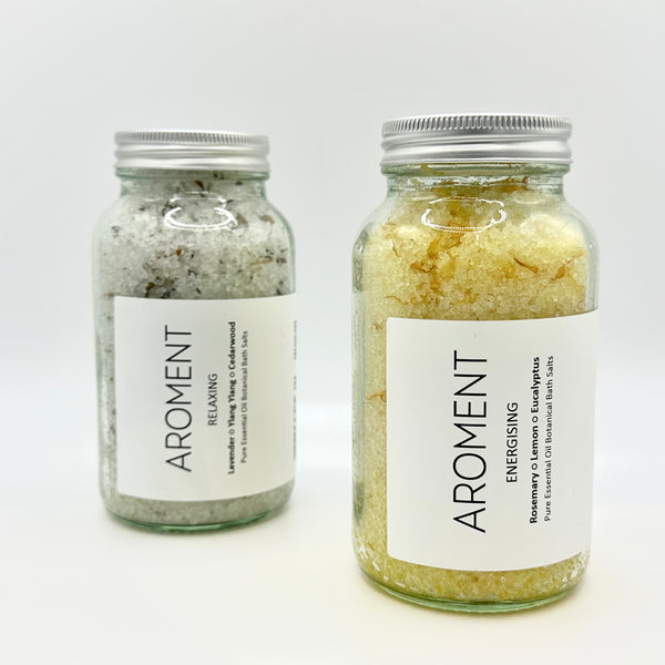 Botanical Bath Salts • Pure Essential Oil - AROMENT